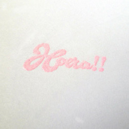 EMP 006 Baby pink Embossing...