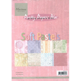 PK9072 Soft pastel Paper blok