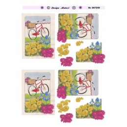 067259 Cykel blomster Matori
