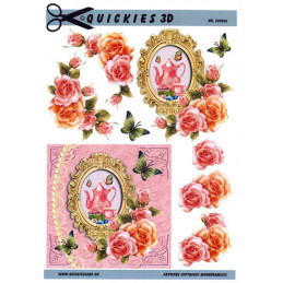 204266 Quickies 3D Blomster