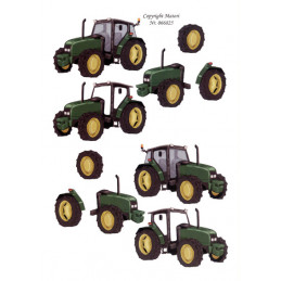 066825 - Grøn Traktor (Mellem)