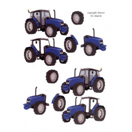 066836 - Blå Traktor (Mellem)